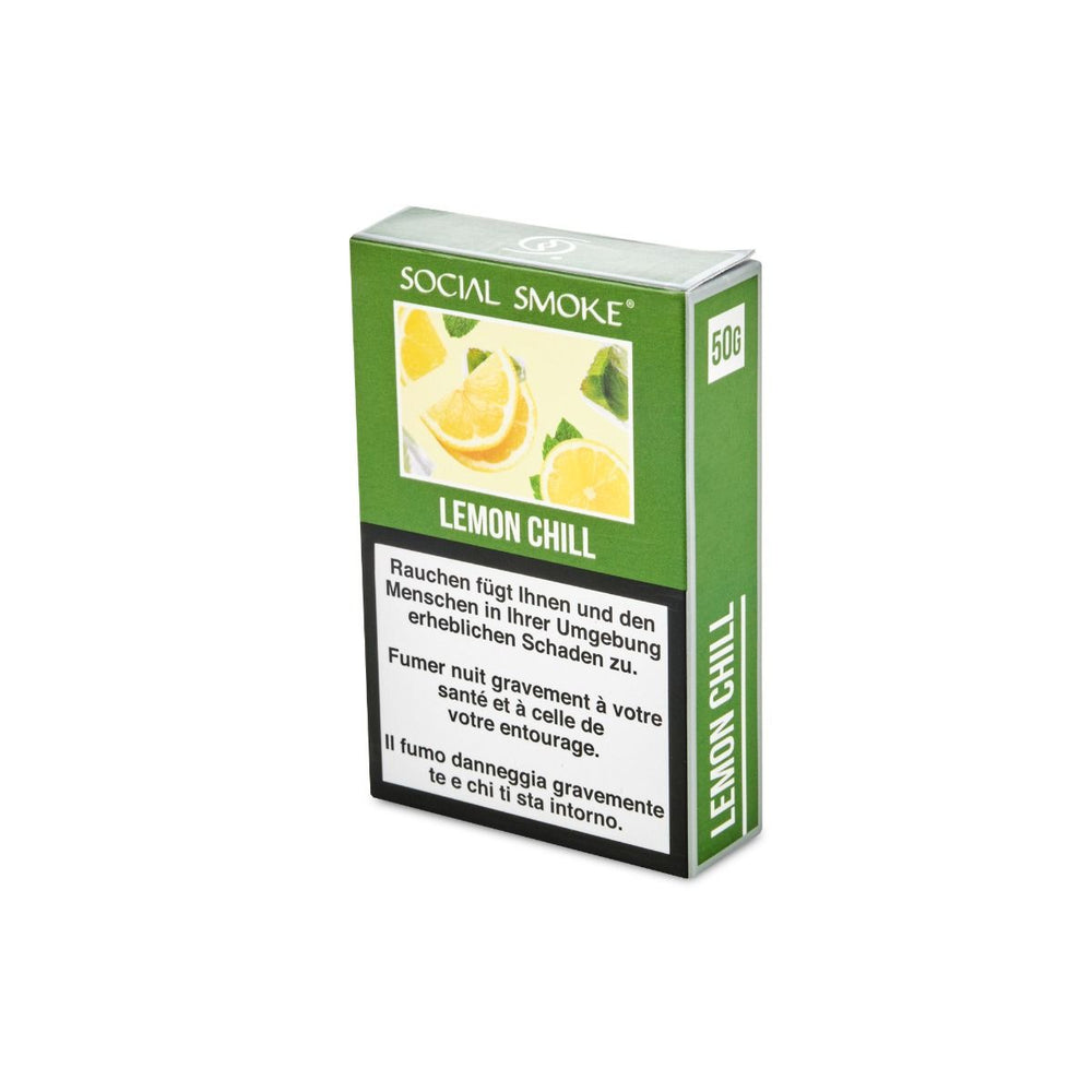 10 x Social Smoke Lemon Chill 50g
