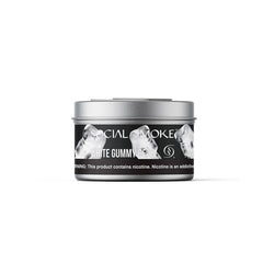 Social Smoke White Gummy Bear 100g
