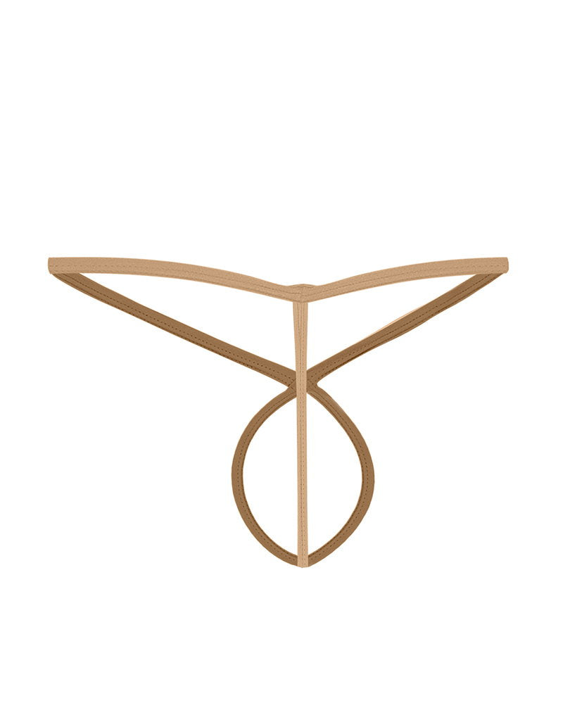 SP4NDEX by C4M - Gekreuzter String - Goldener Sand