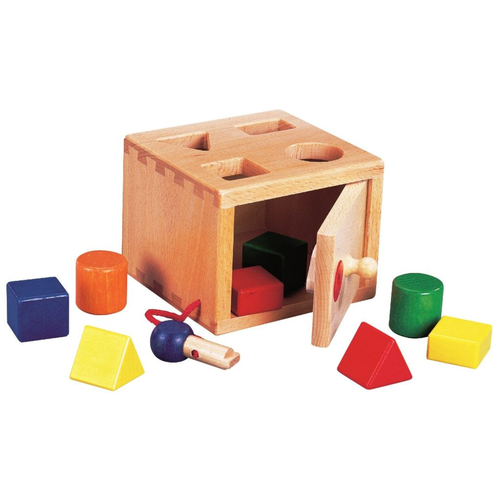 Spielba Sortierbox mit Schlüssel