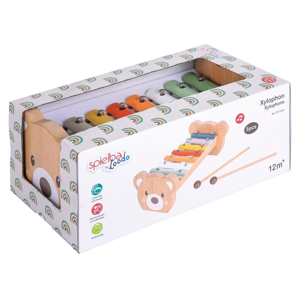 Spielba Xylophone Bär 100% FSC Holz