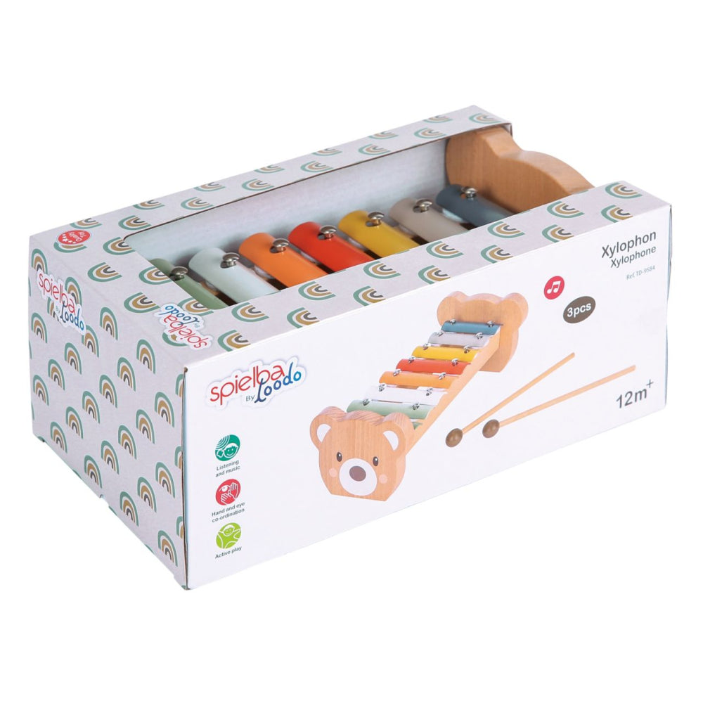 Spielba Xylophone Bär 100% FSC Holz