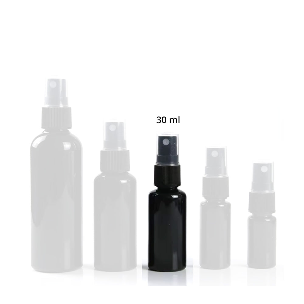 Sprühflasche FineDust Zerstäuber Black, 30 ml