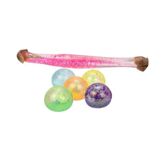 Squishy Stretchy Glitzer Ball