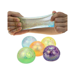 Squishy Stretchy Glitzer Ball