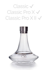 Steamulation Pro X II + III Bowl Clear mit Verschluss 