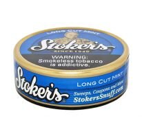 Stoker's Kautabak - Long Cut - Mint - 5 x 34g
