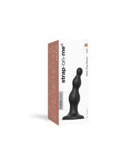 Strap-On-Me - Dildo Plug Beads Größe S - Schwarz