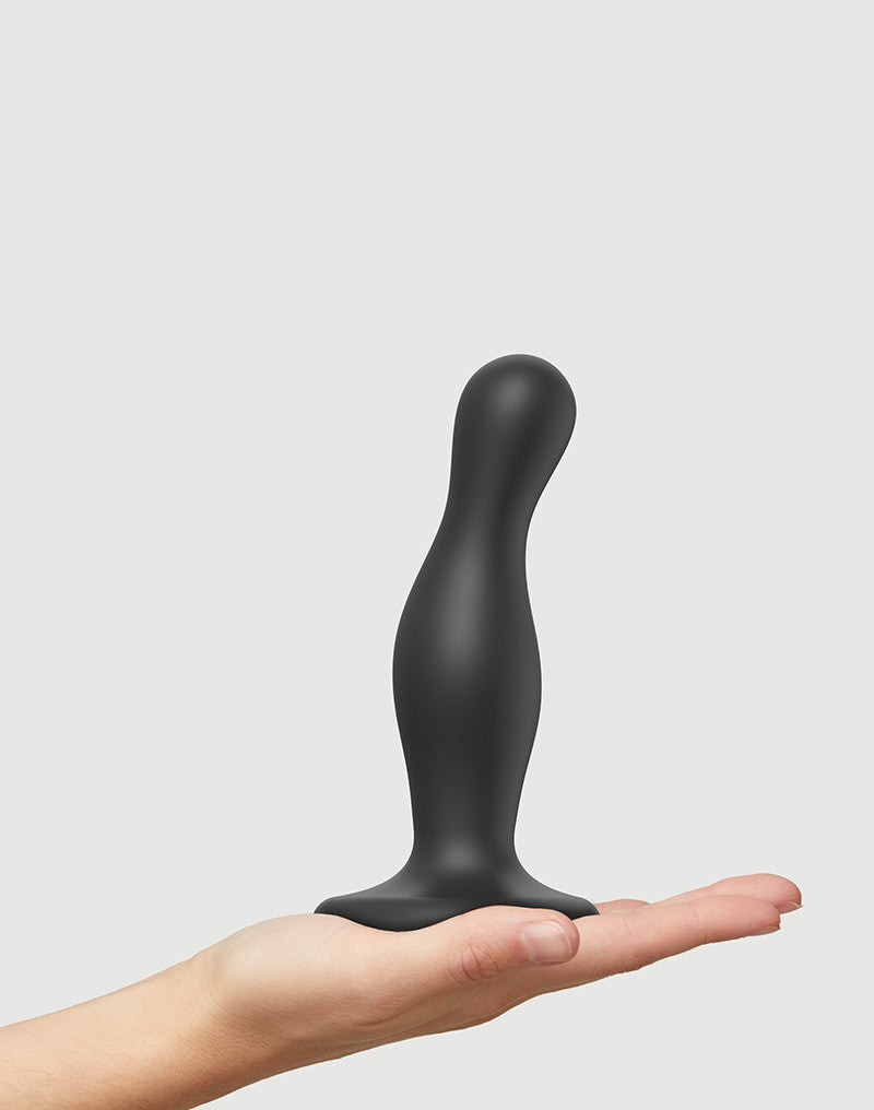 Strap-On-Me - Dildo Plug Curvy Größe M - Schwarz