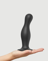 Strap-On-Me - Dildo Plug Curvy Größe XL - Schwarz