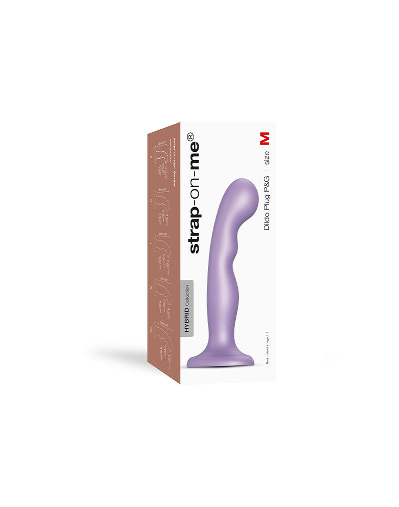 Strap-On-Me - Dildo Plug P&G Größe M - Metallic Lilac
