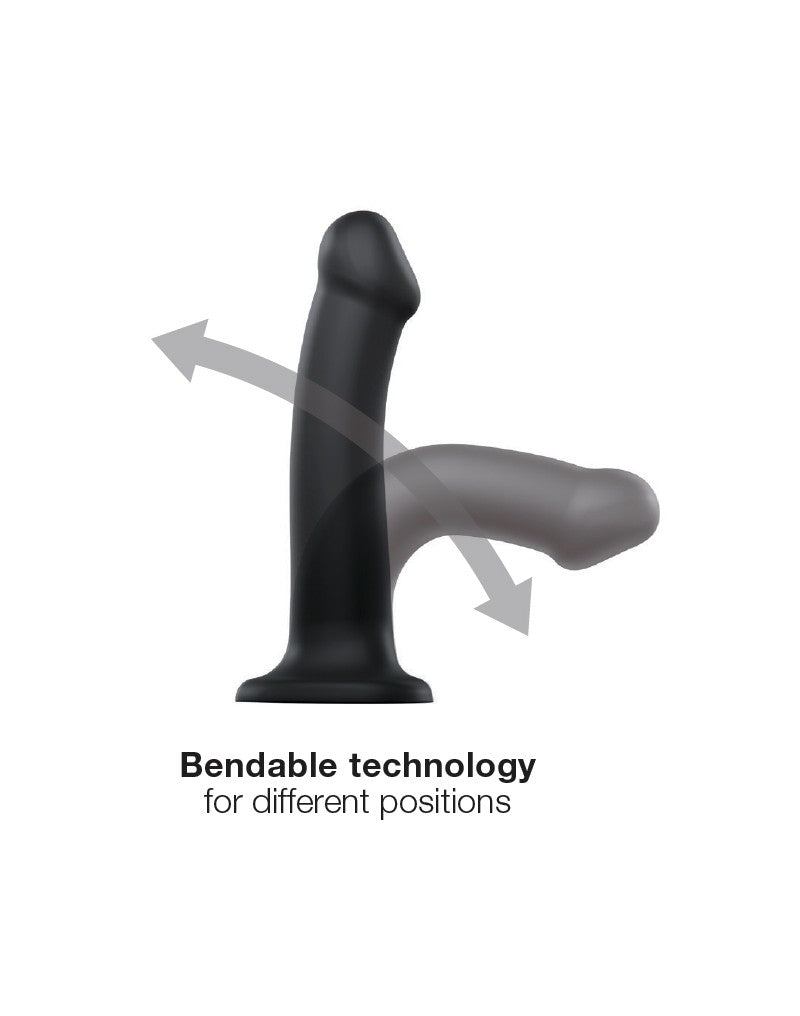 Strap-On-Me Dual Density Dildo Black M