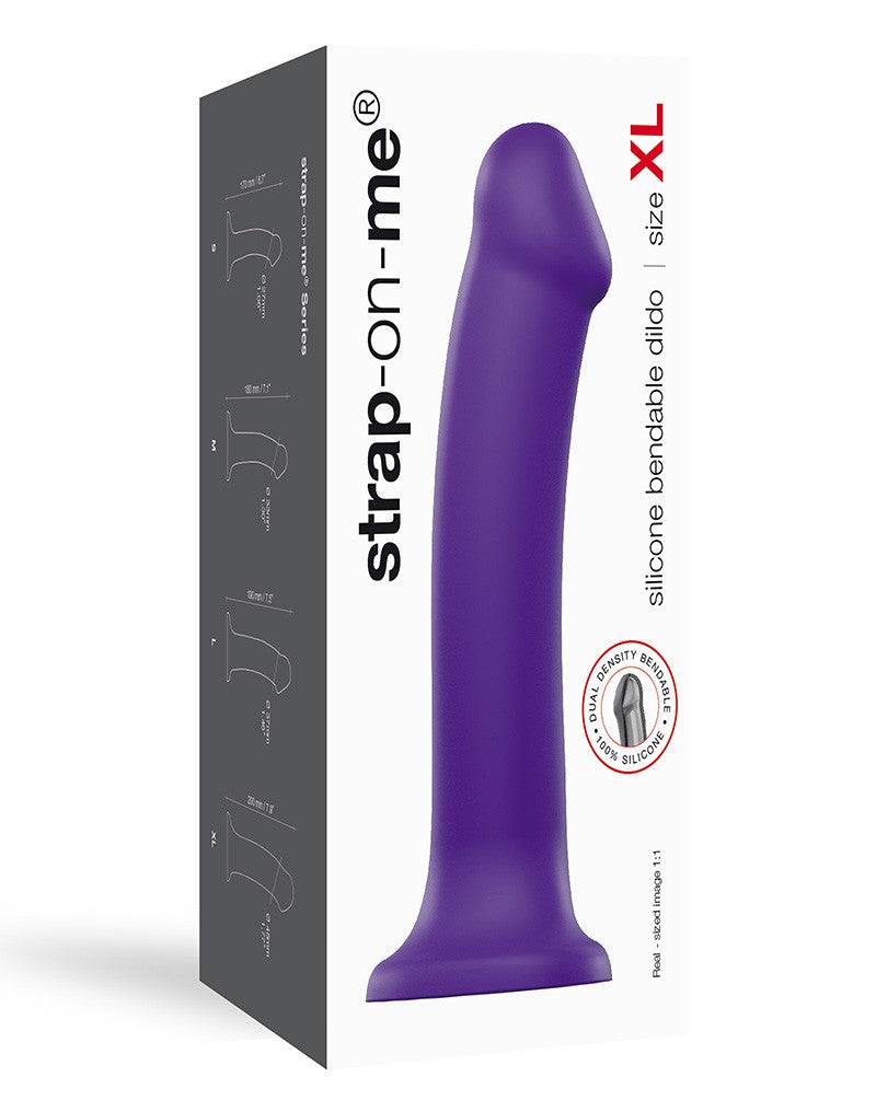 2: Strap-On-Me Dual Density Dildo Purple XL