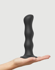 Strap-On-Me - Geisha Balls - Dildo mit rotierenden Kugeln Größe XL - Schwarz