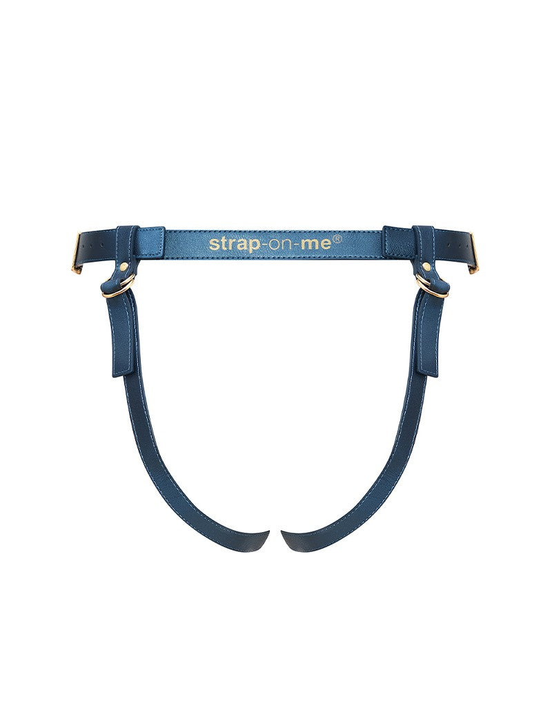 Strap-On-Me - Harnais Simili Generous - Blau