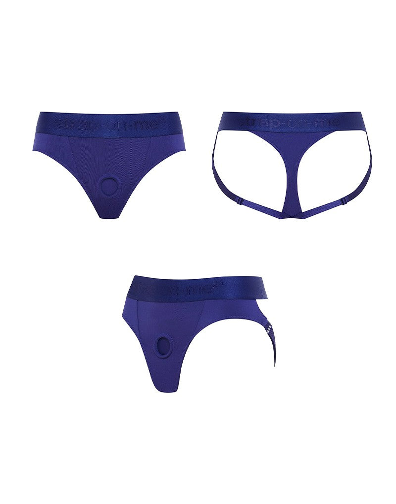 Strap-On-Me - Harness Heroine - Strap-On Harness  - Blau