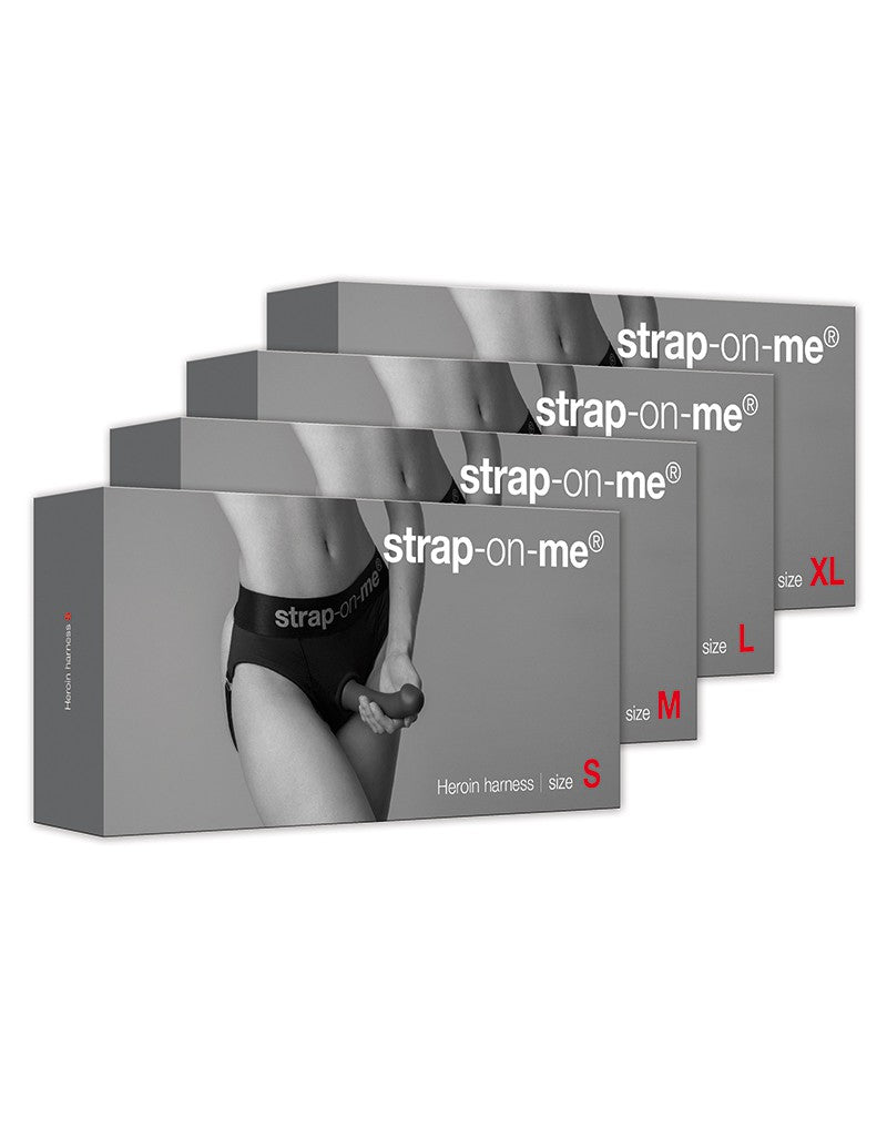 16: Strap-On-Me - Harness Heroine - Strap-On Harness - Schwarz