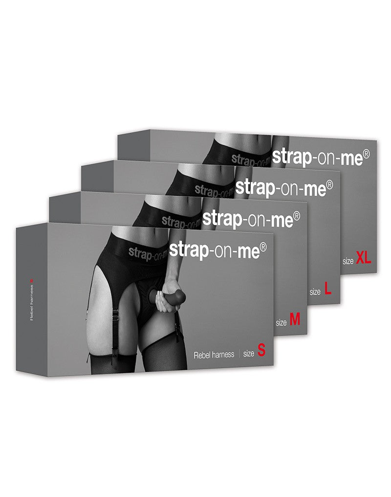 Strap-On-Me - Harness Rebel - Strap-On Harness - Schwarz