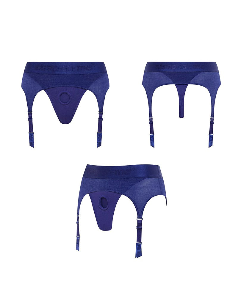 Strap-On-Me - Harness Rebel - Strap-On Harness  - Blau