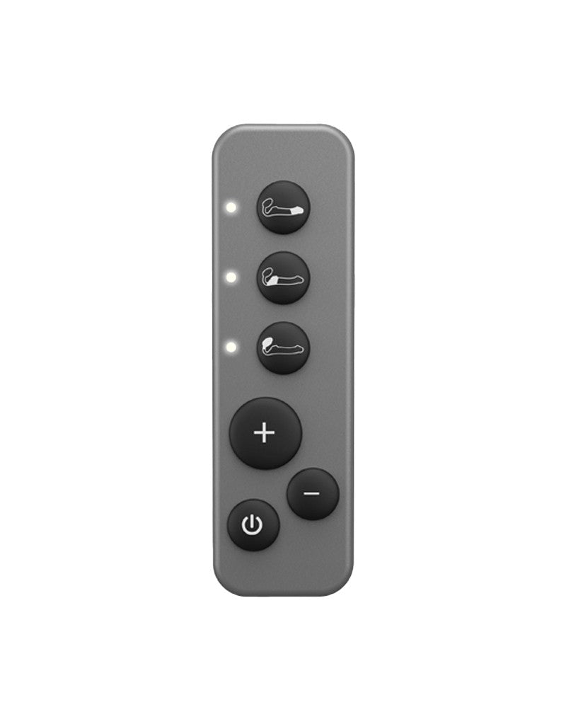 Strap-On-Me - Multi Orgasm - Strap-On Vibrator mit Leckstimulator Größe S - Schwarz