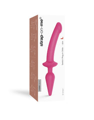 Strap-On-Me - Semirealistischer Switch Plug-In - 2-in-1 Dildo & Butt Plug Größe S - Pink
