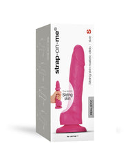 Strap-On-Me - Realistischer Sliding Skin Dildo Größe S - Rosa