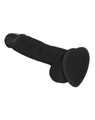 3: Strap-On-Me Soft Realistic Dildo Black Size L