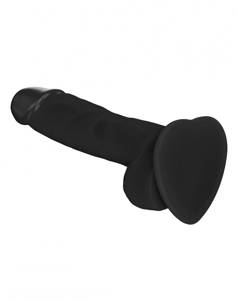3: Strap-On-Me Soft Realistic Dildo Black Size M