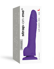 2: Strap-On-Me Soft Realistic Dildo Purple Size L
