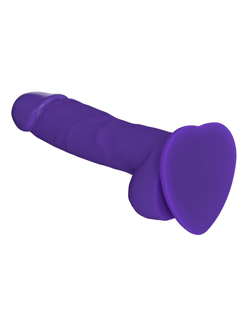 3: Strap-On-Me Soft Realistic Dildo Purple Size M