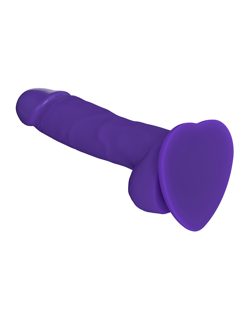 3: Strap-On-Me Soft Realistic Dildo Purple Size S