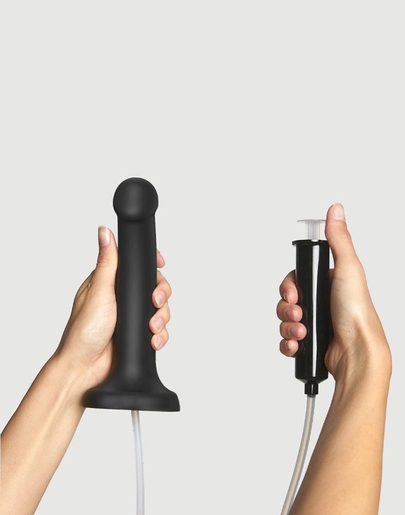 Strap-On-Me - Squirting Cum Dildo Größe S - Schwarz