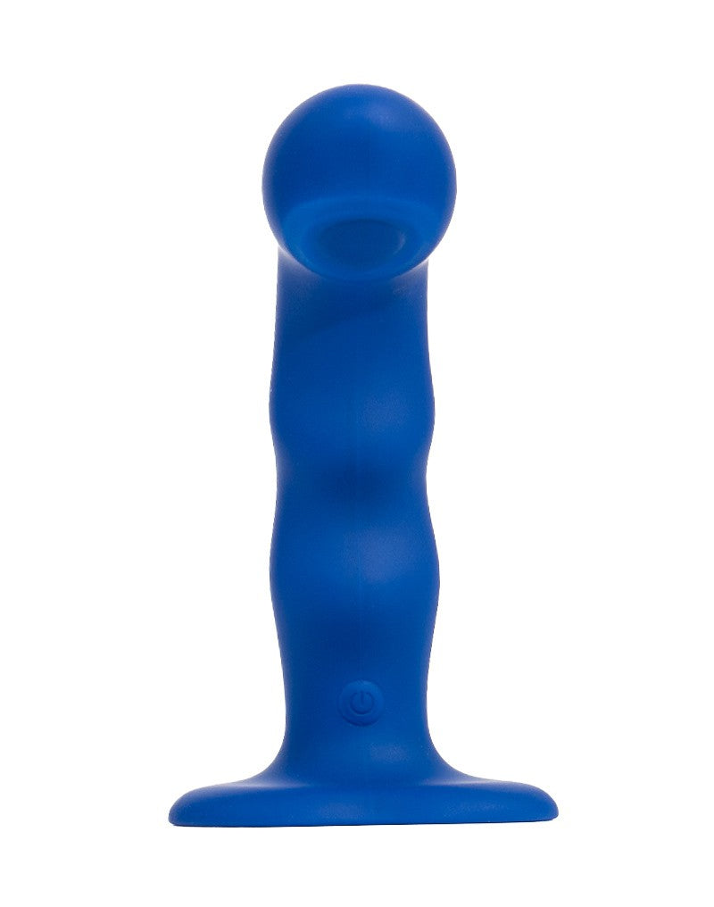 Strap-On-Me - Klopfender Dildo Wave - Blaue Nuit
