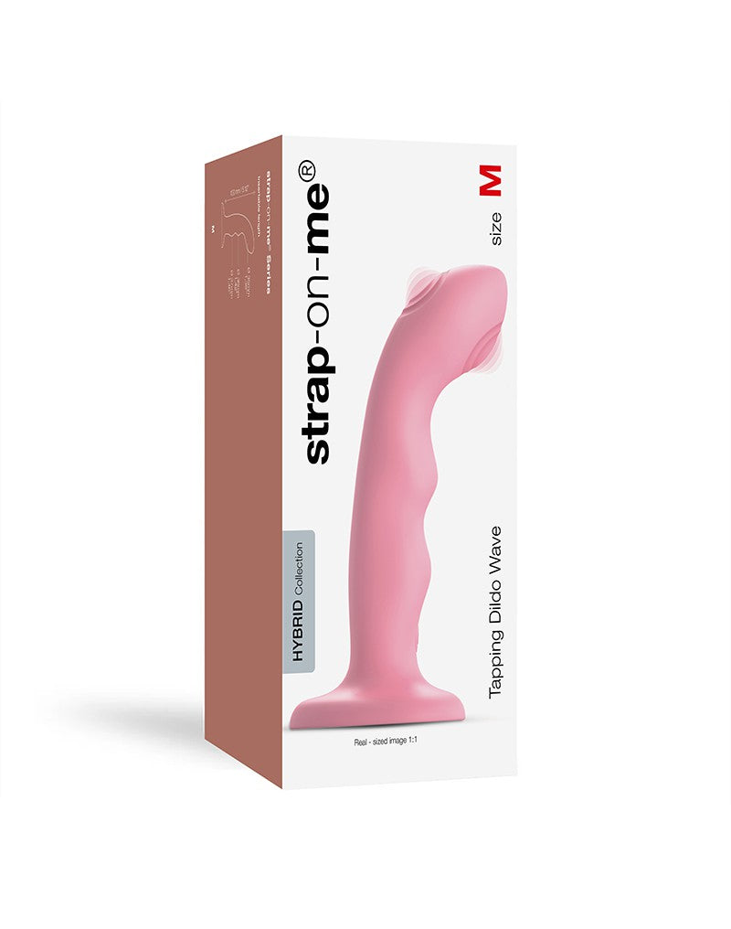 2: Strap-On-Me - Klopfdildo Wave - Rose Corail
