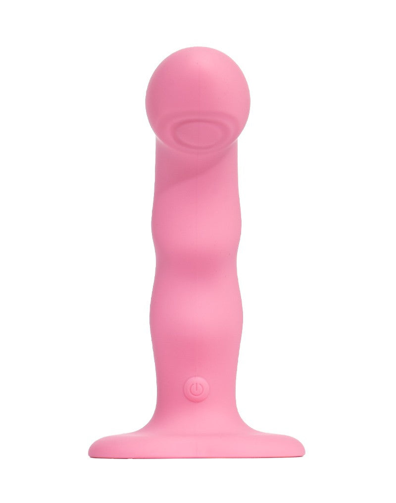7: Strap-On-Me - Klopfdildo Wave - Rose Corail