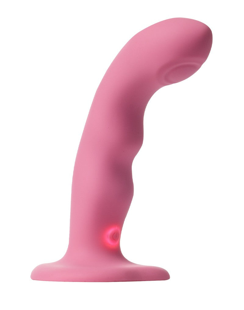 8: Strap-On-Me - Klopfdildo Wave - Rose Corail