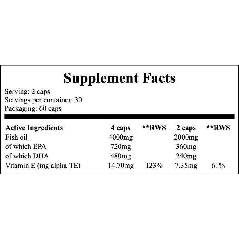 Super Omega-3 - 60caps. x6