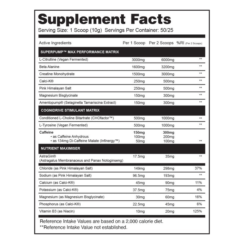 Super Pump Max - 500g - Grape Cooler x12