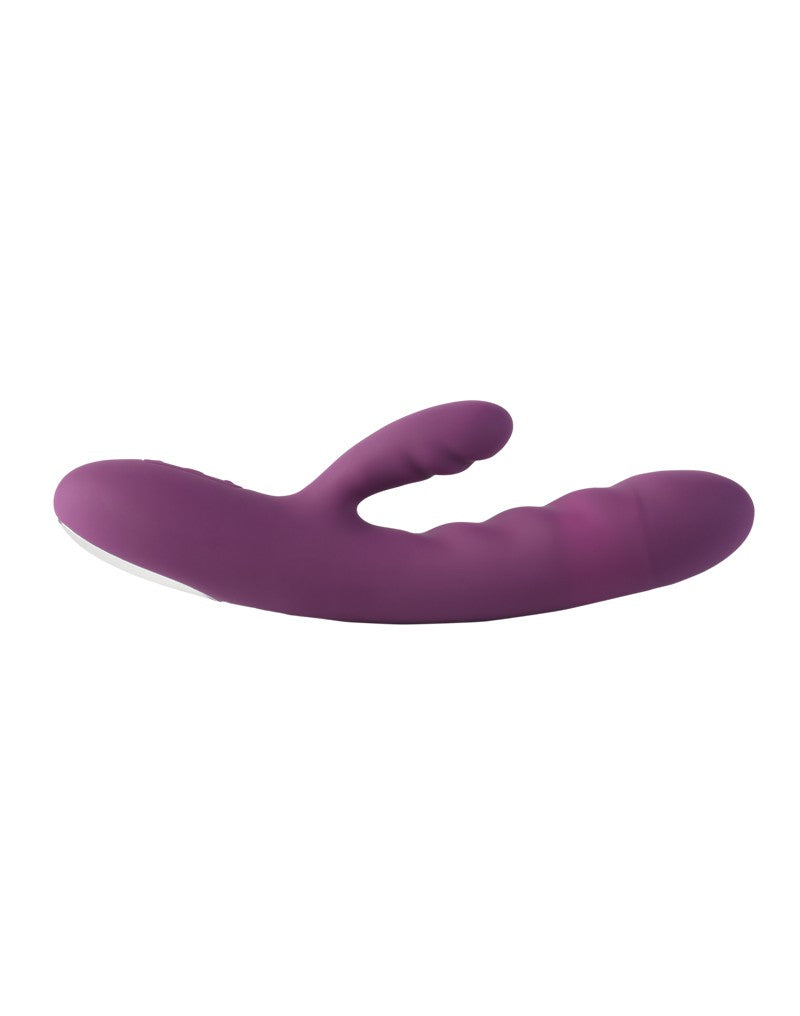 3: SVAKOM - Avery - Thrusting Rabbit Vibrator - Violett