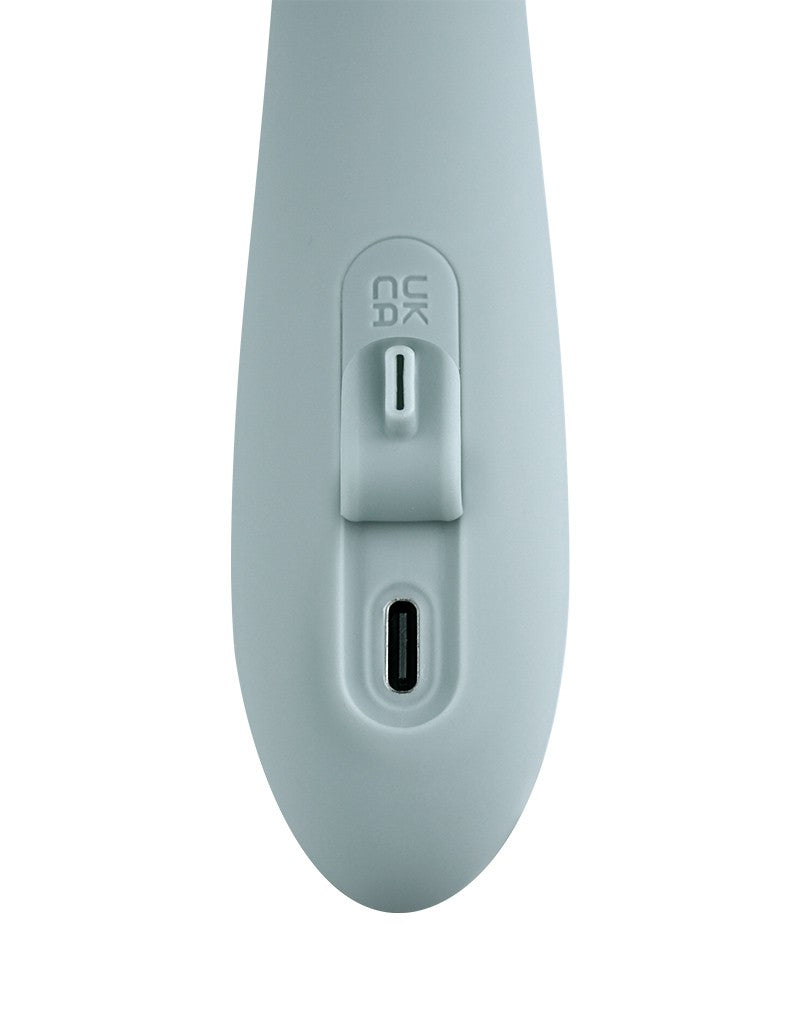 SVAKOM – Chika – wärmender Rabbit-Vibrator App gesteuert – Grau