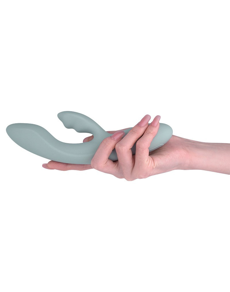 SVAKOM – Chika – wärmender Rabbit-Vibrator App gesteuert – Grau