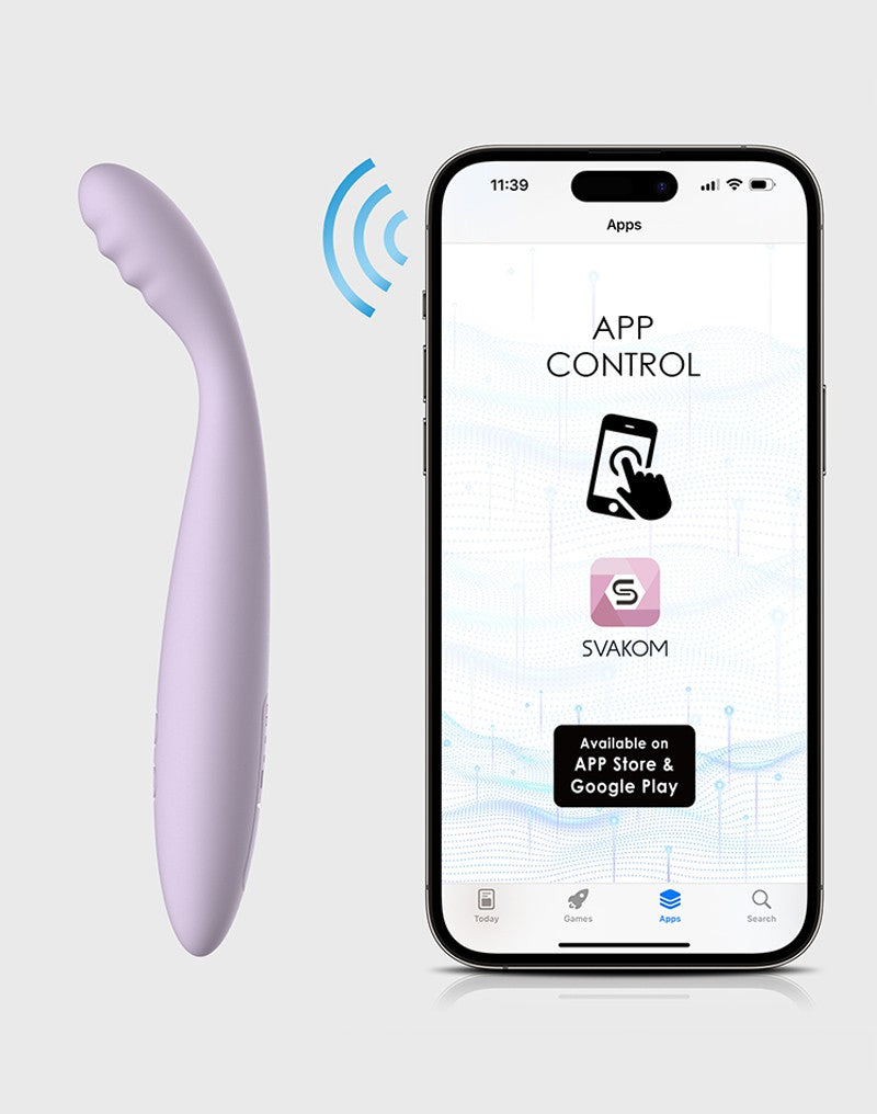 SVAKOM - Cici 2 - Vibrator mit App gesteuert - Lilac