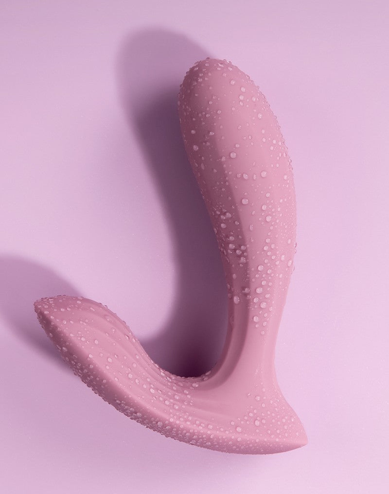 SVAKOM - Erica - Tragbarer Vibrator (mit App-Steuerung) - Hellrosa