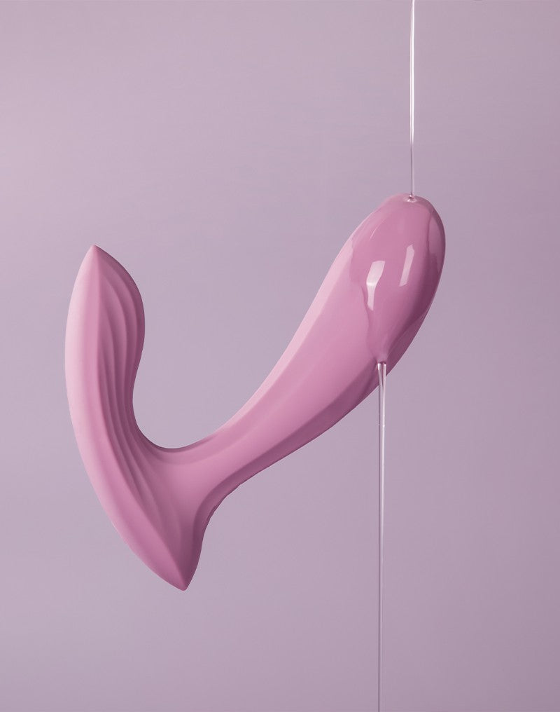 SVAKOM - Erica - Tragbarer Vibrator (mit App-Steuerung) - Hellrosa