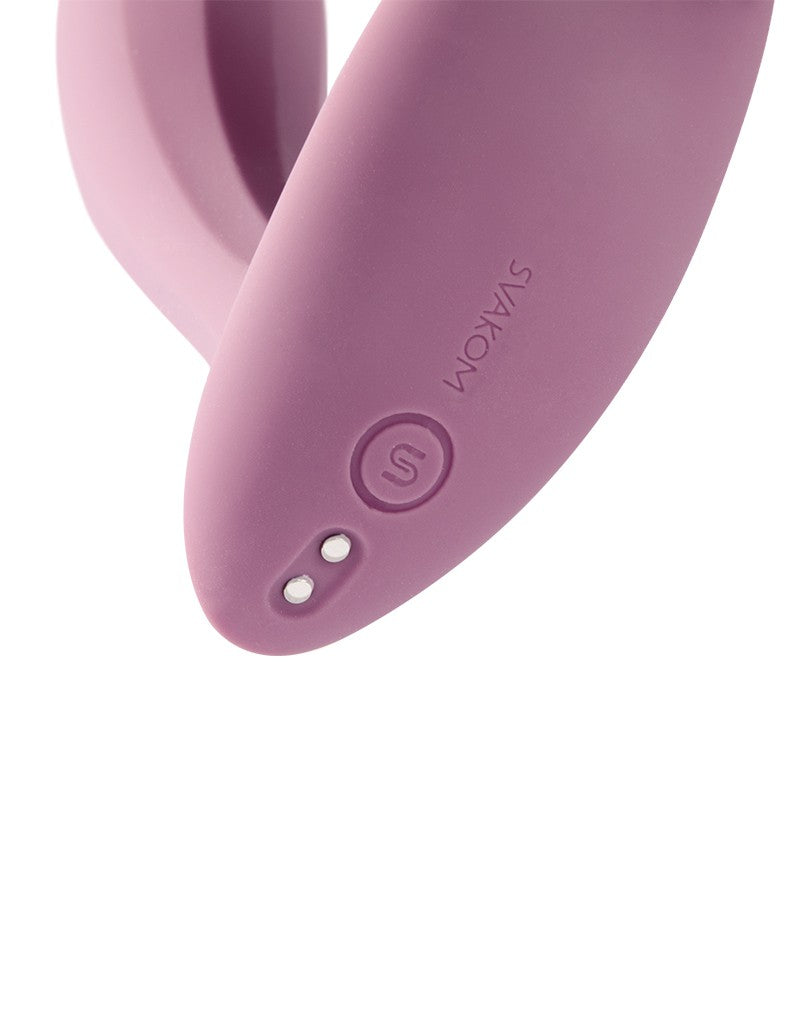 SVAKOM - Erica - Tragbarer Vibrator (mit App-Steuerung) - Hellrosa