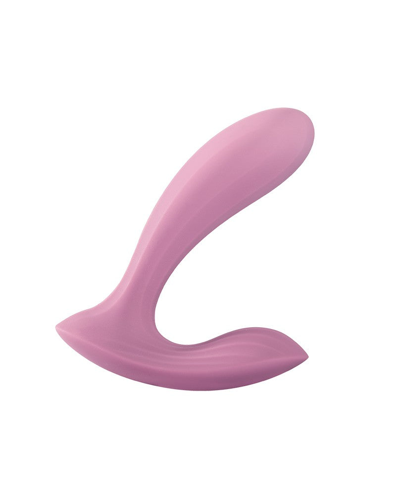 SVAKOM - Erica - Tragbarer Vibrator (mit App-Steuerung) - Hellrosa
