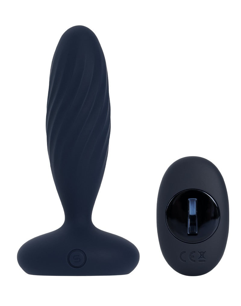 7: SVAKOM - Jordan - Anal Vibrator App Gesteuert  - Marineblau