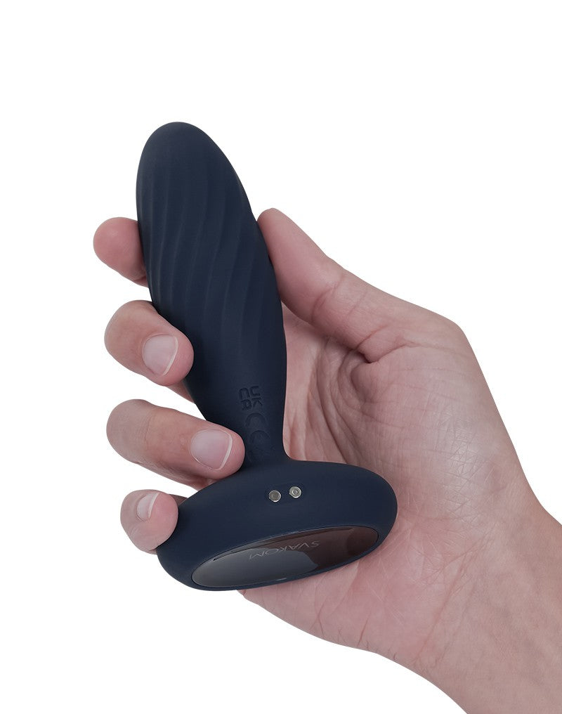 8: SVAKOM - Jordan - Anal Vibrator App Gesteuert  - Marineblau
