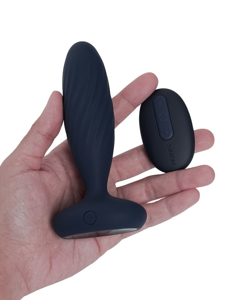 9: SVAKOM - Jordan - Anal Vibrator App Gesteuert  - Marineblau