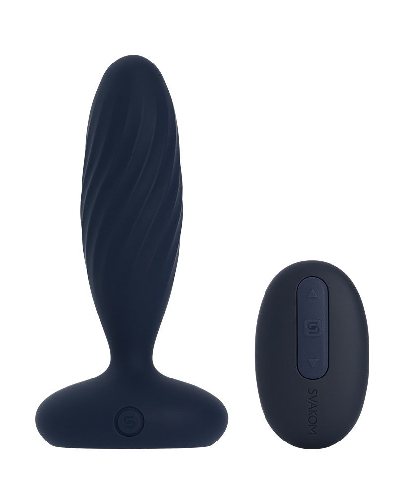 SVAKOM - Jordan - Anal Vibrator App Gesteuert  - Marineblau